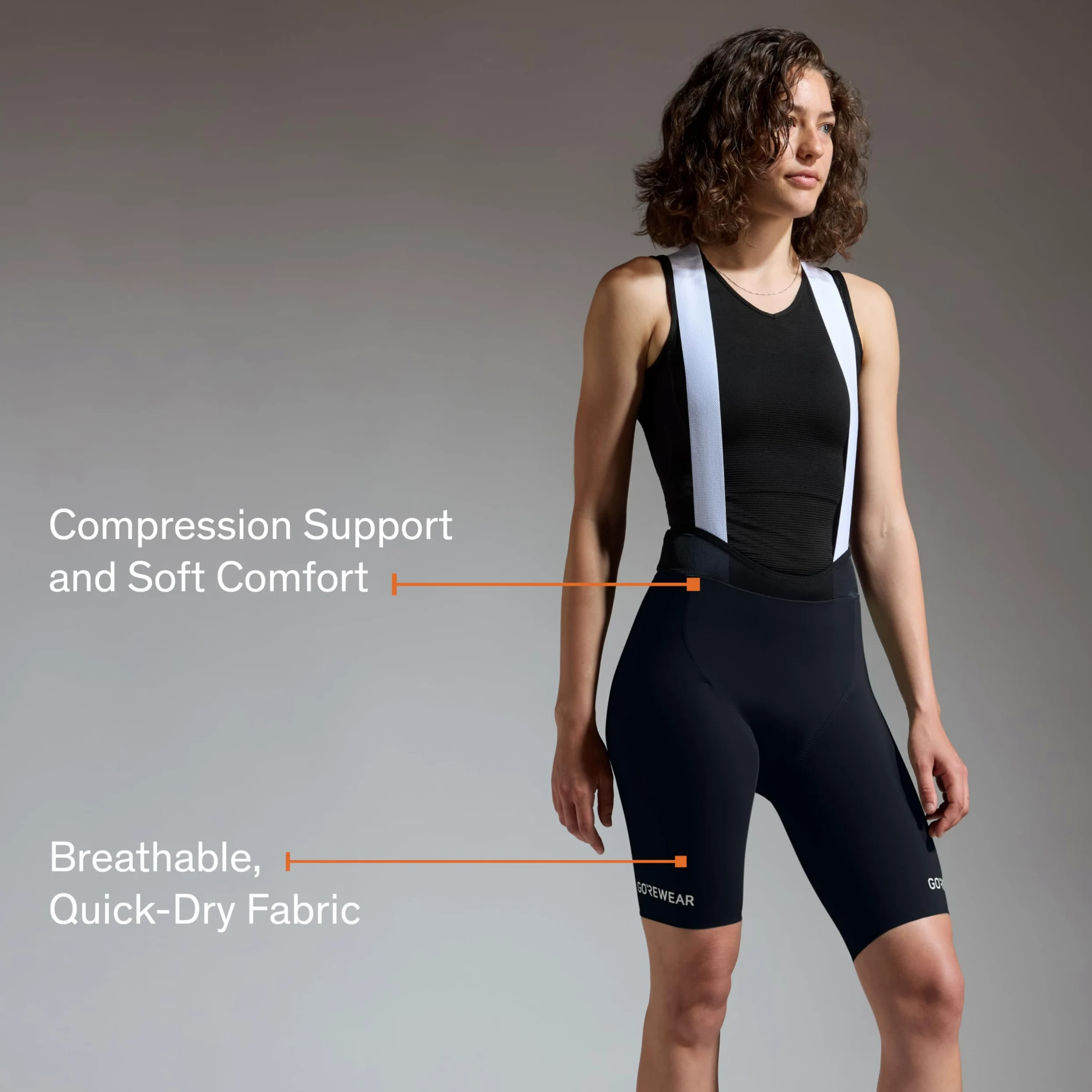 GORE WEAR - Spinshift Salopette Corta+ Donna, Salopette Corta Donna