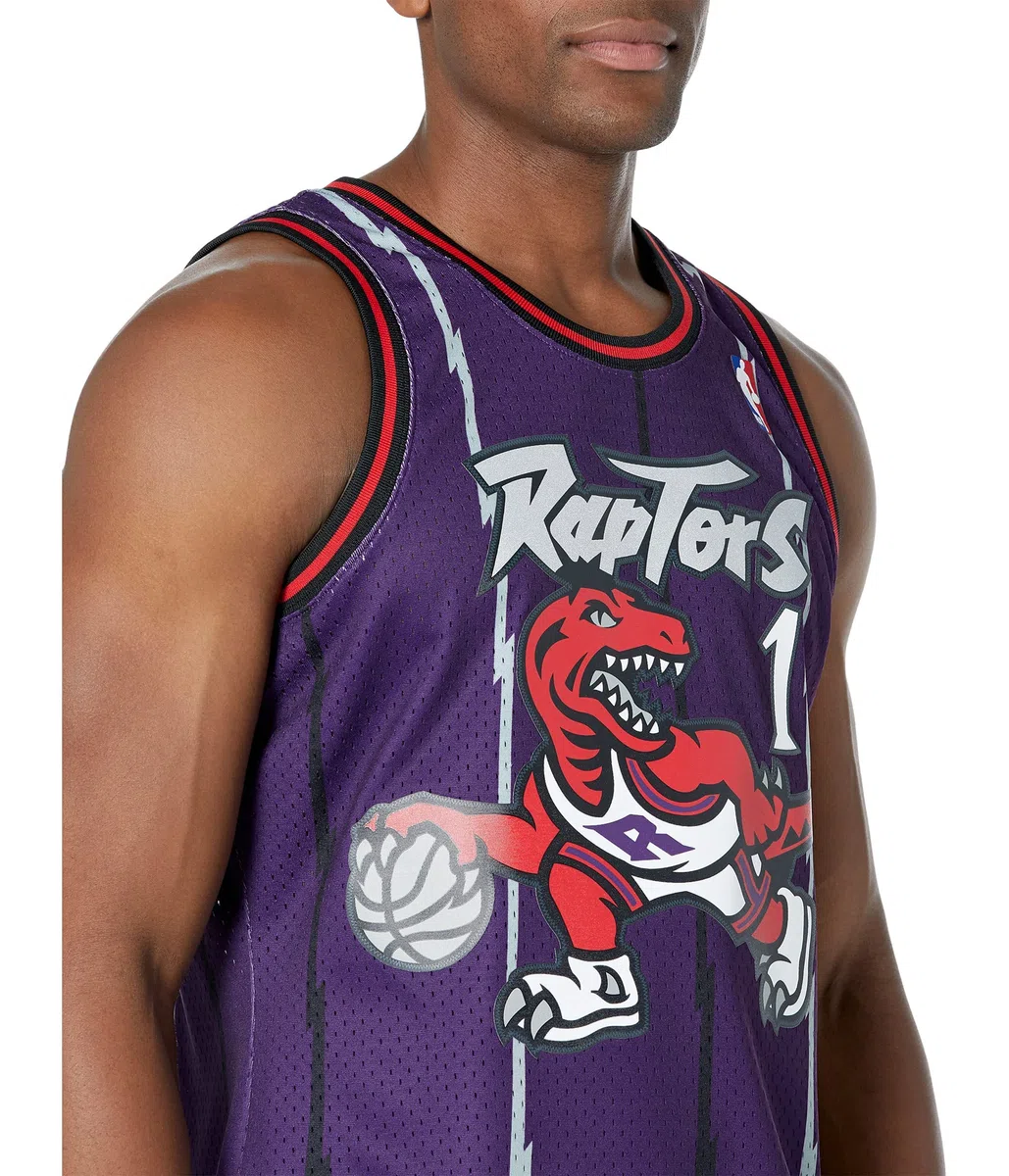 Mitchell & Ness 2.0 T.Raptors Camicia Unisex - Adulto (Pacco da 1)