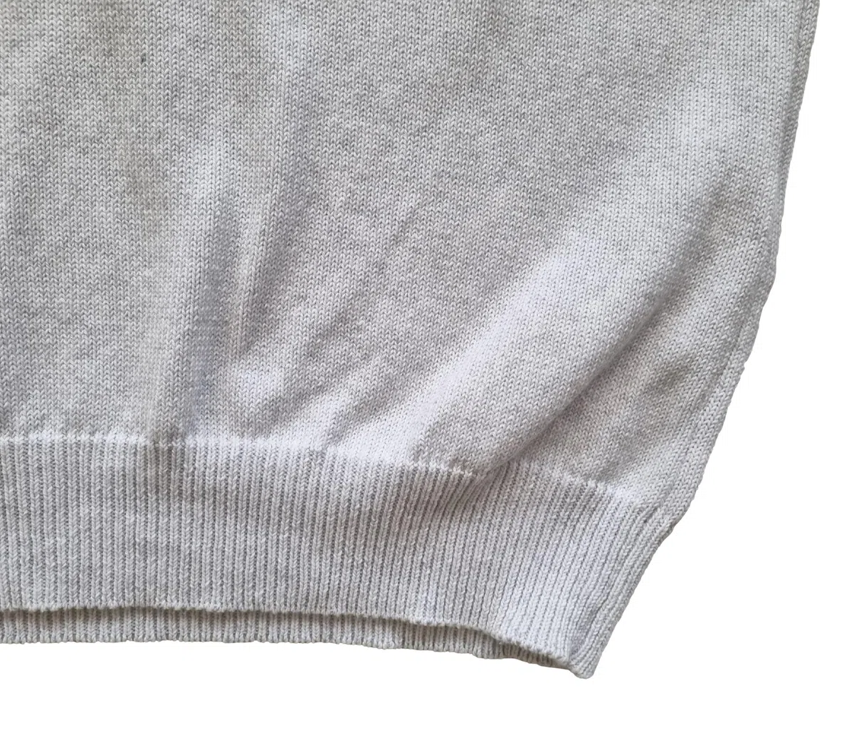 Stone Island Maglione in Cotone da Uomo 8015528D3 V0M64 Melange Grigio