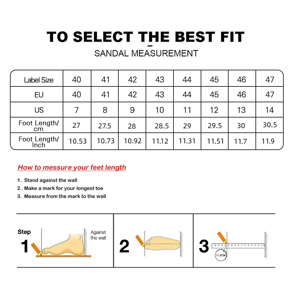 MGGMOKAY Sandali Sportivi da Uomo in Pelle Escursionismo Trekking Sandals Passeggio Estivi All'aperto Casual Traspirante Spiaggia Sandaletti