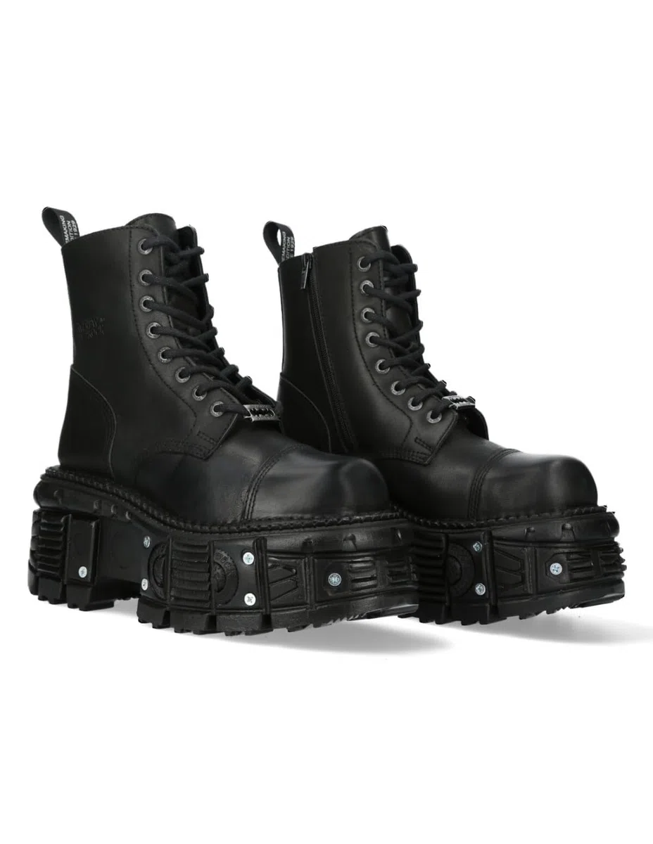 New Rock M-TANK083-C1 Unisex Stivali Platform