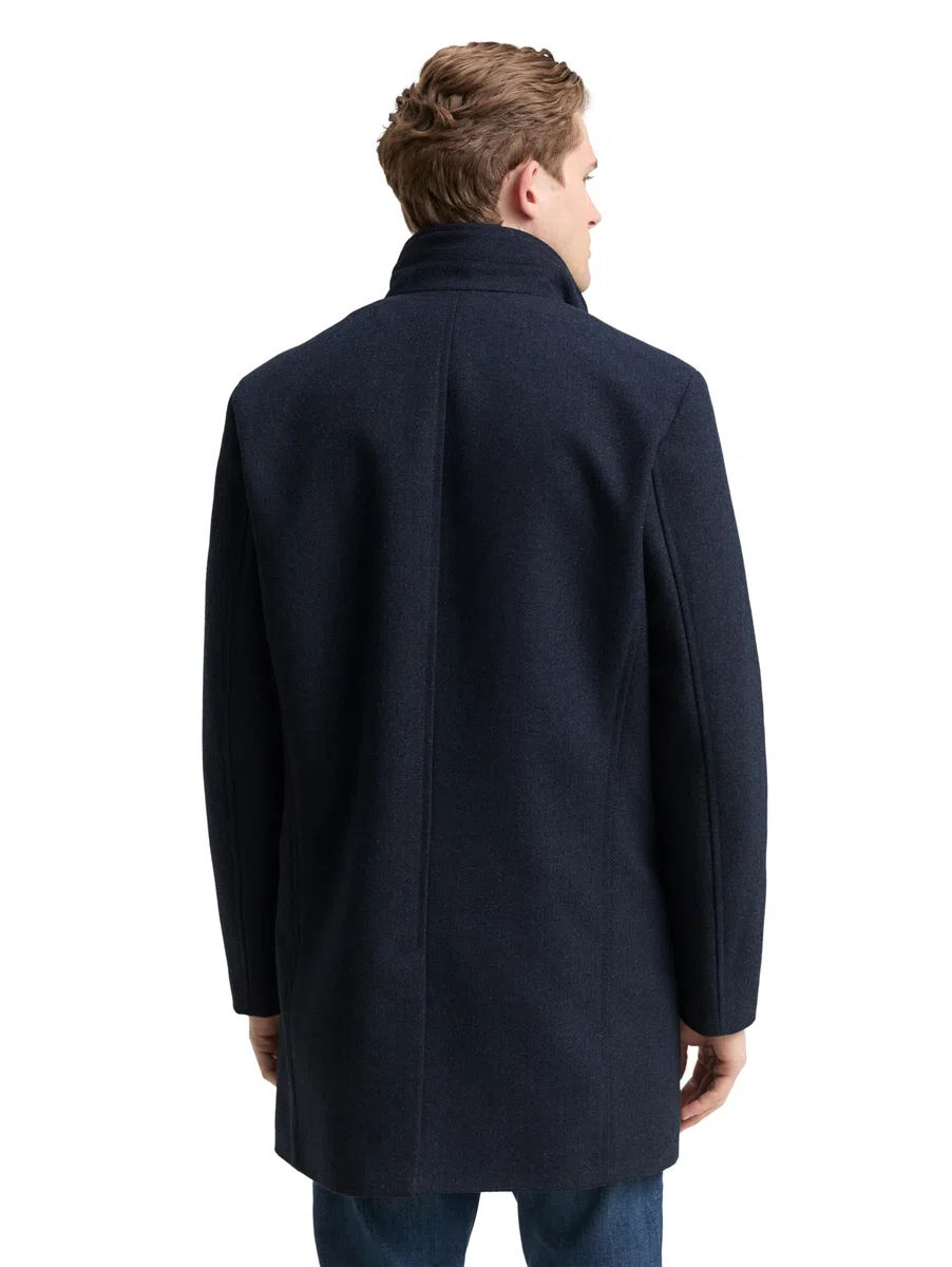 TOM TAILOR 1048486 Cappotto di lana Uomo