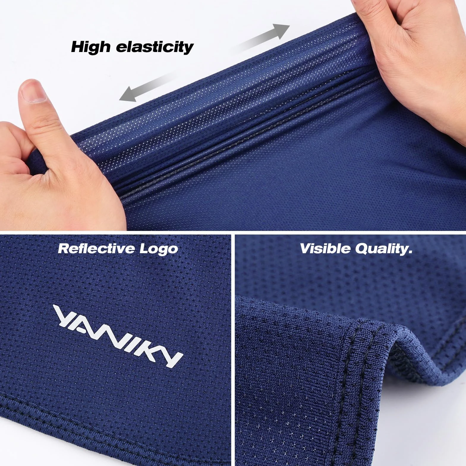 YANIKY Bandana Uomo – Traspirante Durag Face Donna Bandana Protezione testa e collo Bandana Cap Donna Multifunzione Foulard 3 in 1 Elastico Sport Bandana Bandana, protezione solare UV
