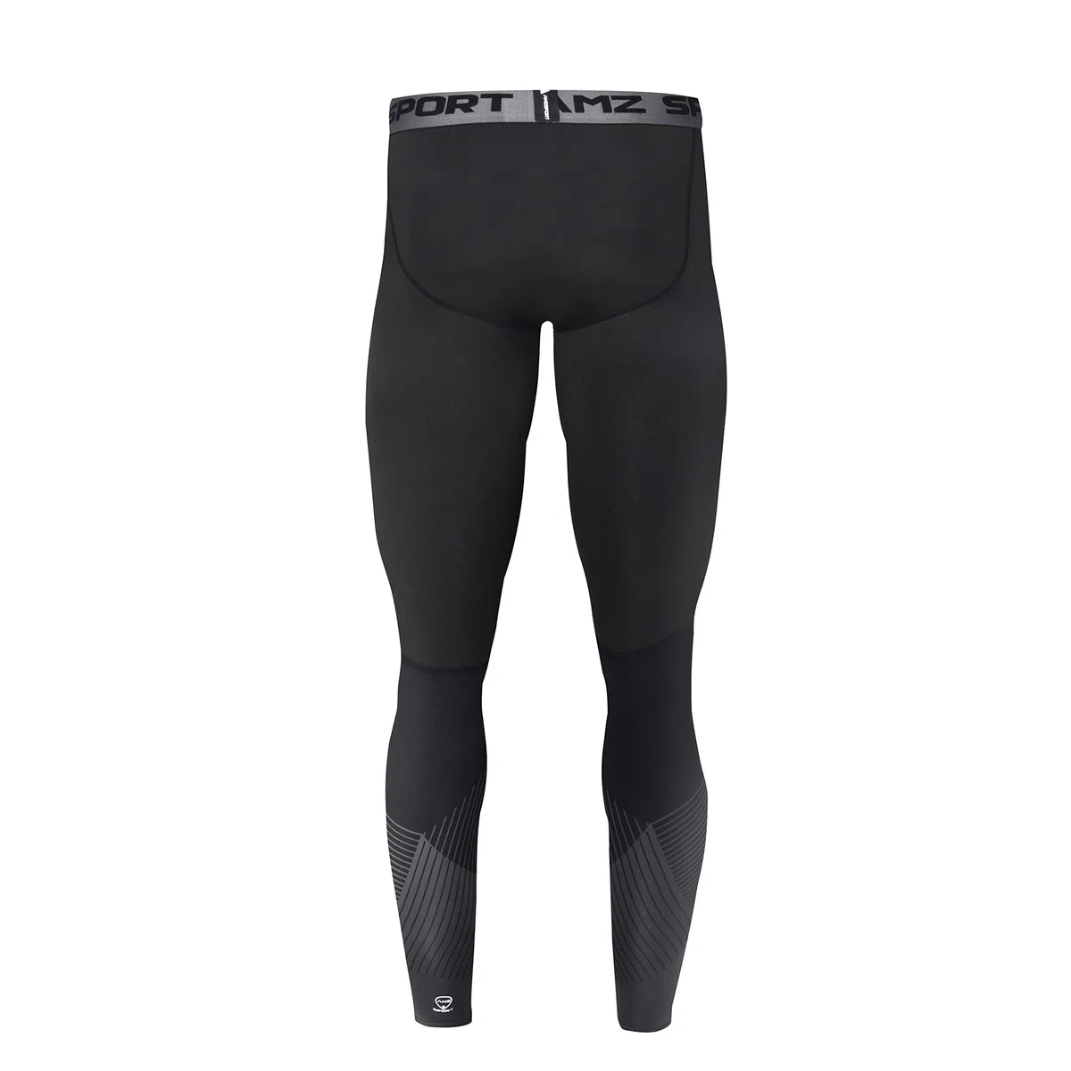 AMZSPORT Pantaloni per Compressione Sportiva da Uomo Asciugatura Veloce Leggings di Baselayer da Allenamento Nuova Generazione