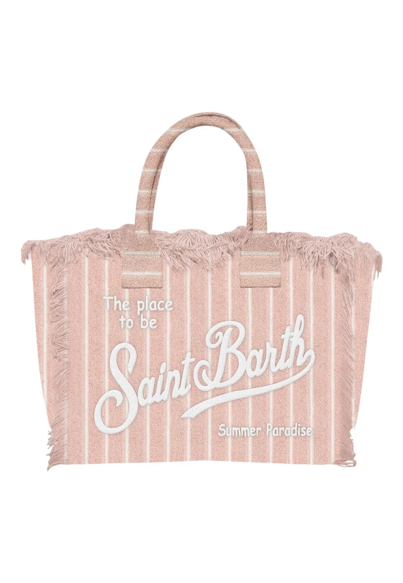 Saint Barth Mc2 Donna Borsa A Mano Cotone VANI007
