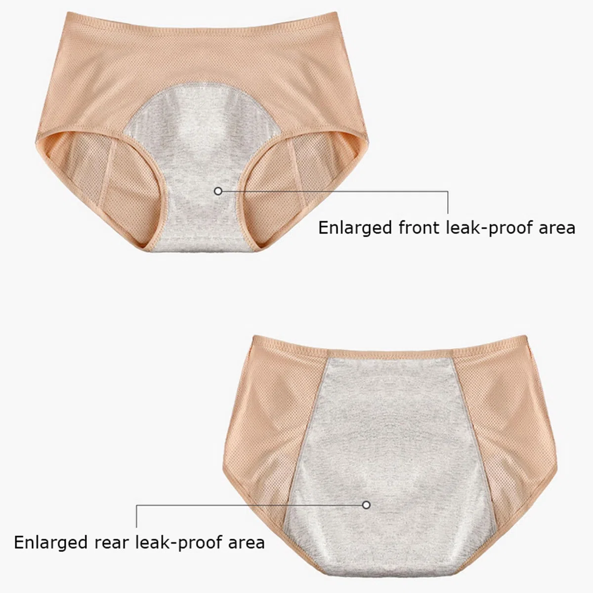 Pantalone Intime da Donna, 3 Pezzi, pulibile, Traspirante, Impermeabile, Pantalone Intime da Donna