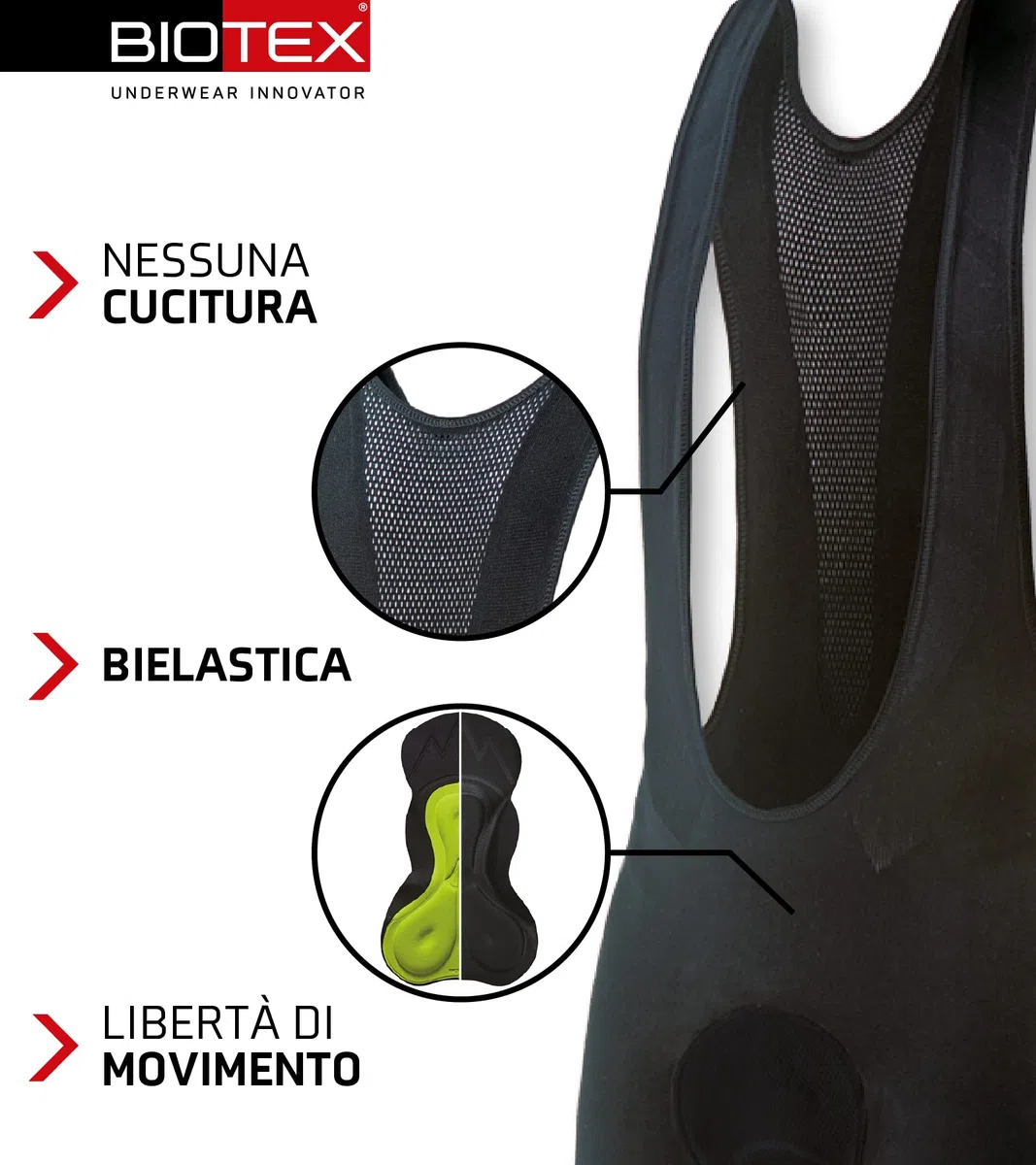 Biotex Belike Salopette Infrarosso