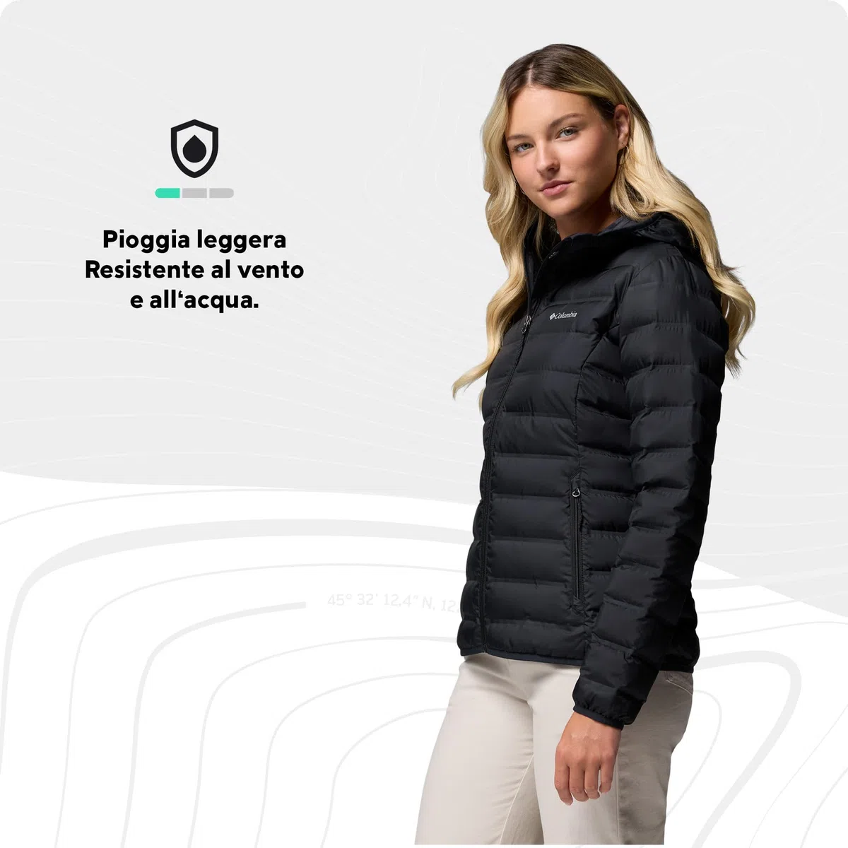 Columbia Women's Lake 22 Down Hooded Jacket, Hooded Puffer Down Jacket