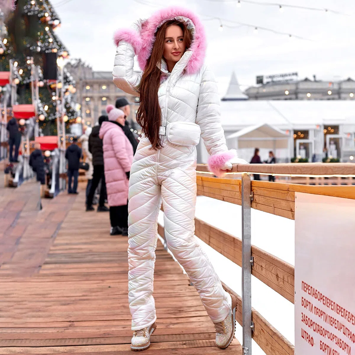 HEONSATI Tuta da Sci Donna Intera Elegante 2 Pezzi Cappotti con Cerniera e Pantalone Completi Sci Aderente Tuta Donna Set di Snowboard Sportiva Completi Intera Neve Due Pezzi Antivento Tuta Sci Donna