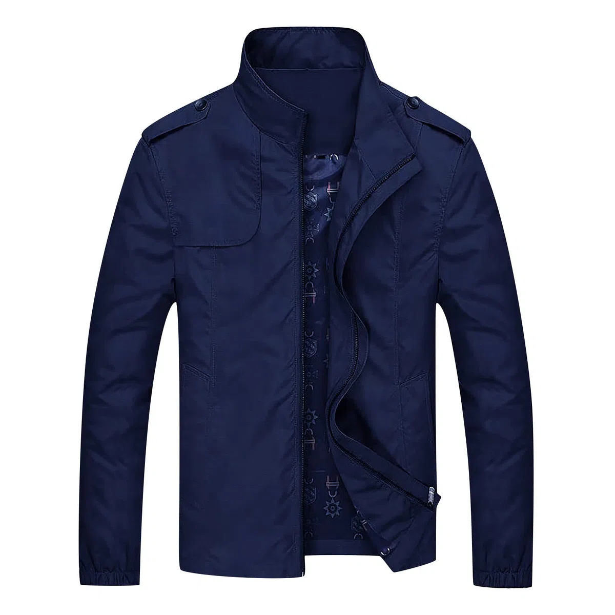 uxxnjfg Giacca Antivento Uomo Leggera Taglie Forti Giacca Estiva Militare Comodo Casual Giubbino A Vento Bomber di Transizione Jacket