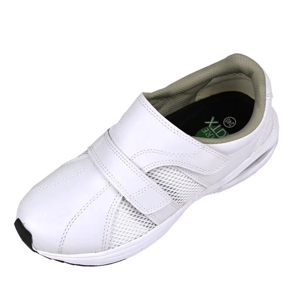 DDTX Scarpe Infermiere Uomo Donna Scarpe da Ospedale Antiscivolo Leggero e Traspirante Comodo Bianco