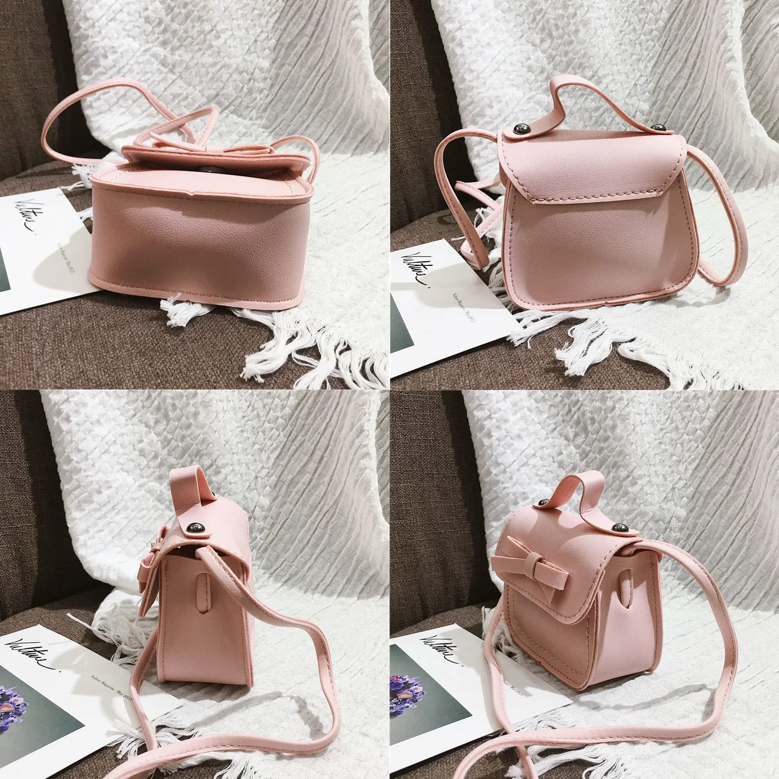 Borsa a Tracolla per Bambina, Borsa per Bambini, Borsa Piccola Borsa a Portafoglio, per Bambini Età Compresa tra 1 e 3 Anni, per Feste, Shopping, Fotografia, Performance