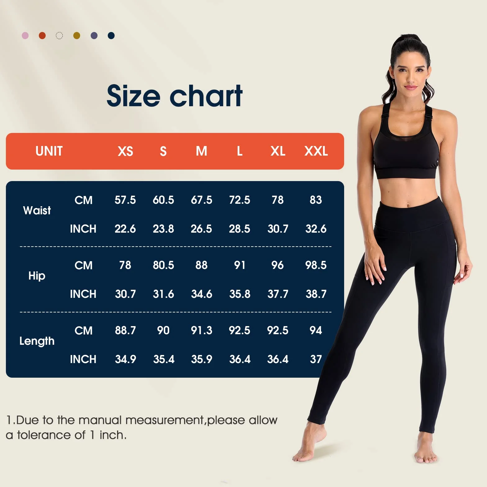 Leggins Donna Sportivi Push up Vita Alta Leggings Palestra Donna Anticellulite Yoga Leggins Allenamento Fitness Pantaloni P107