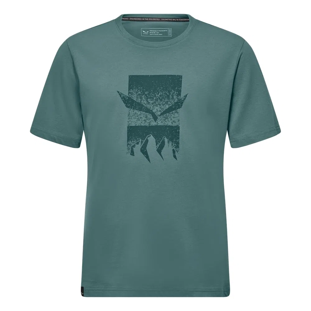 SALEWA Eagle 3cime - Maglietta Taglia M S/S Tee Uomo