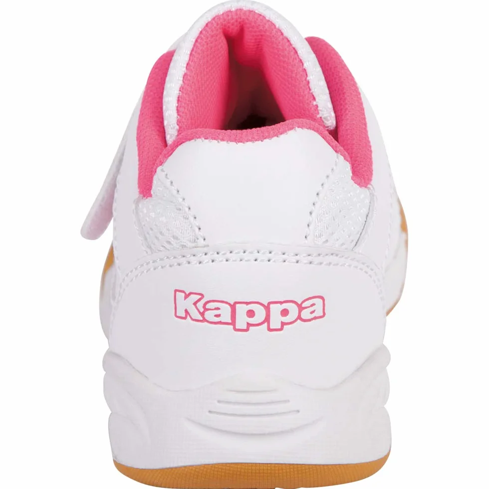 Kappa Kickoff T Unisex Kids Scape per sport indoor Bambine e ragazze White L'Pink 40 EU