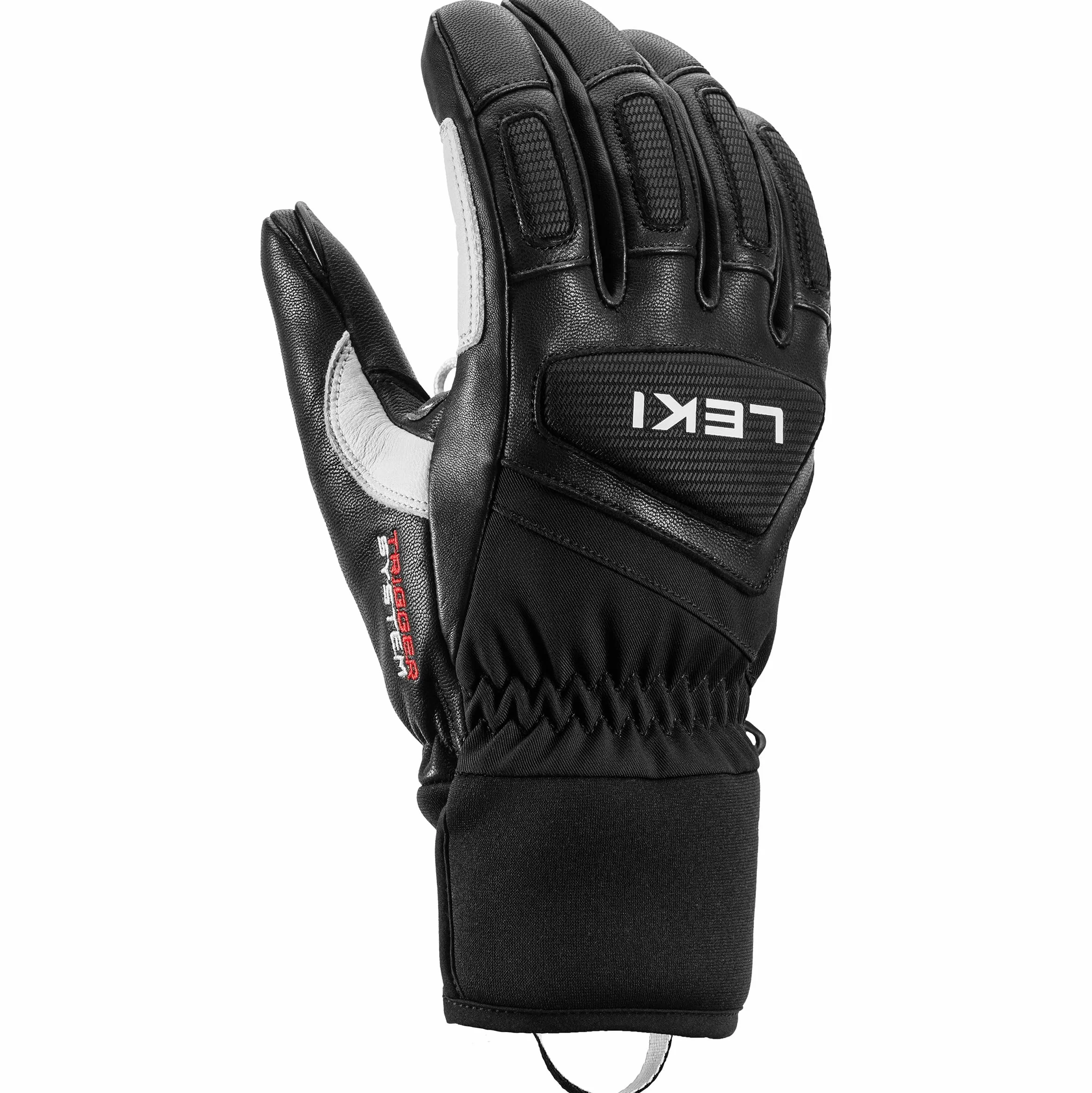 LEKI Griffin Pro 3D - Guanti da donna, colore nero, 6,5