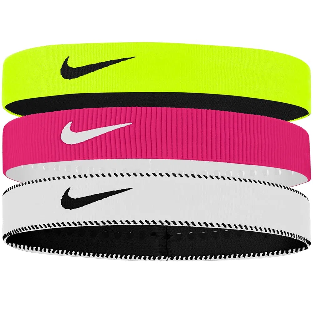 NIKE Flex Classic Wide 3pk Fascia per capelli Uomo (Pacco da 1)