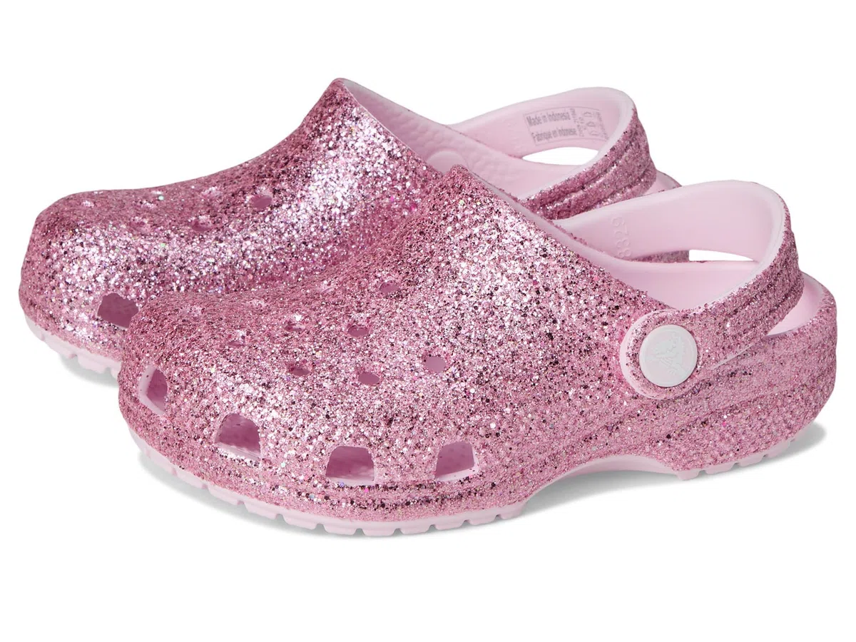 Crocs Classic Chunky Glitter Clog T ZoccoliUnisex - Bambini e Ragazzi