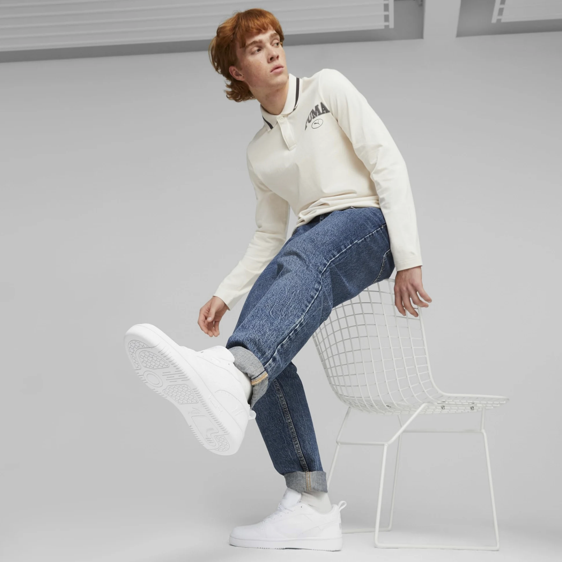 Puma Rebound V6 Low SneakerUnisex - Adulto