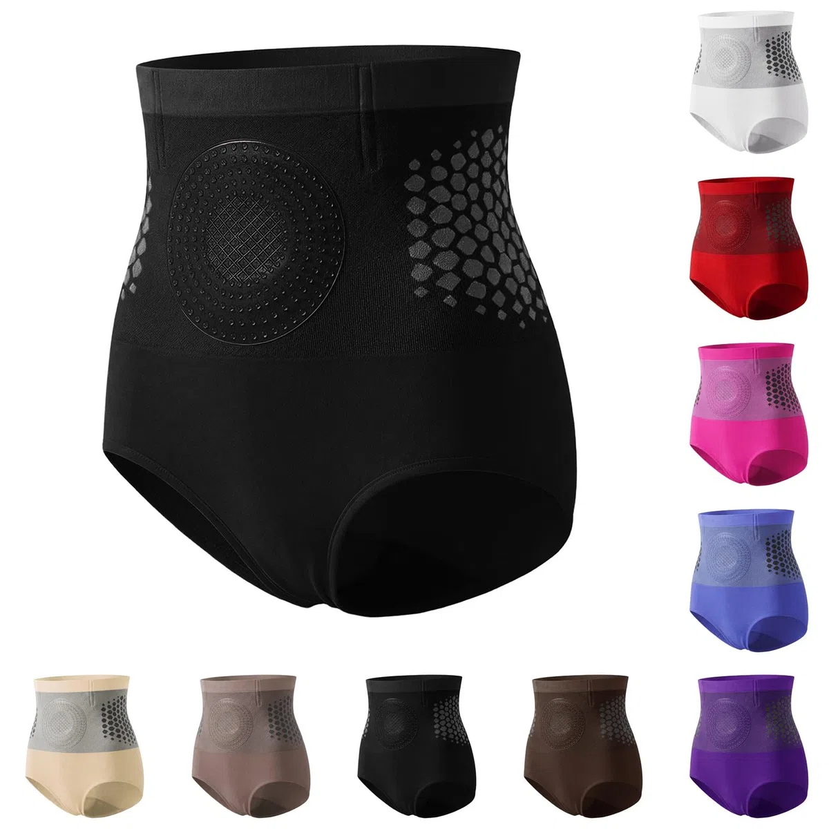 Pantaloncini Modellanti Donna Brucia Grassi,Pancera Contenitiva Guaina Senza Cuciture Mutande Pancia Piatta Contenitivo Panciera per Snellire Mutanda Shapewear Post Parto Recupero per Vestito S-5XL