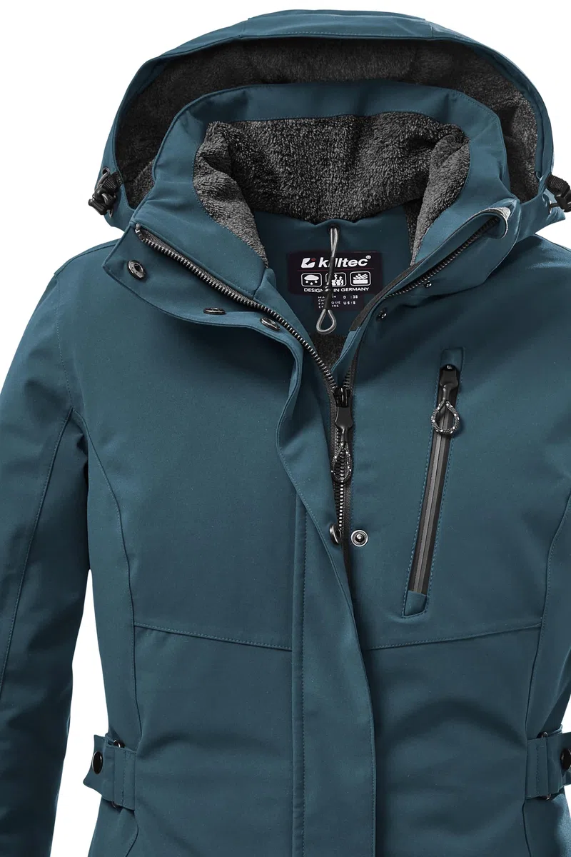 Killtec Kow 165 Wmn Prk Parka funzionale con cappuccio senza zip Donna