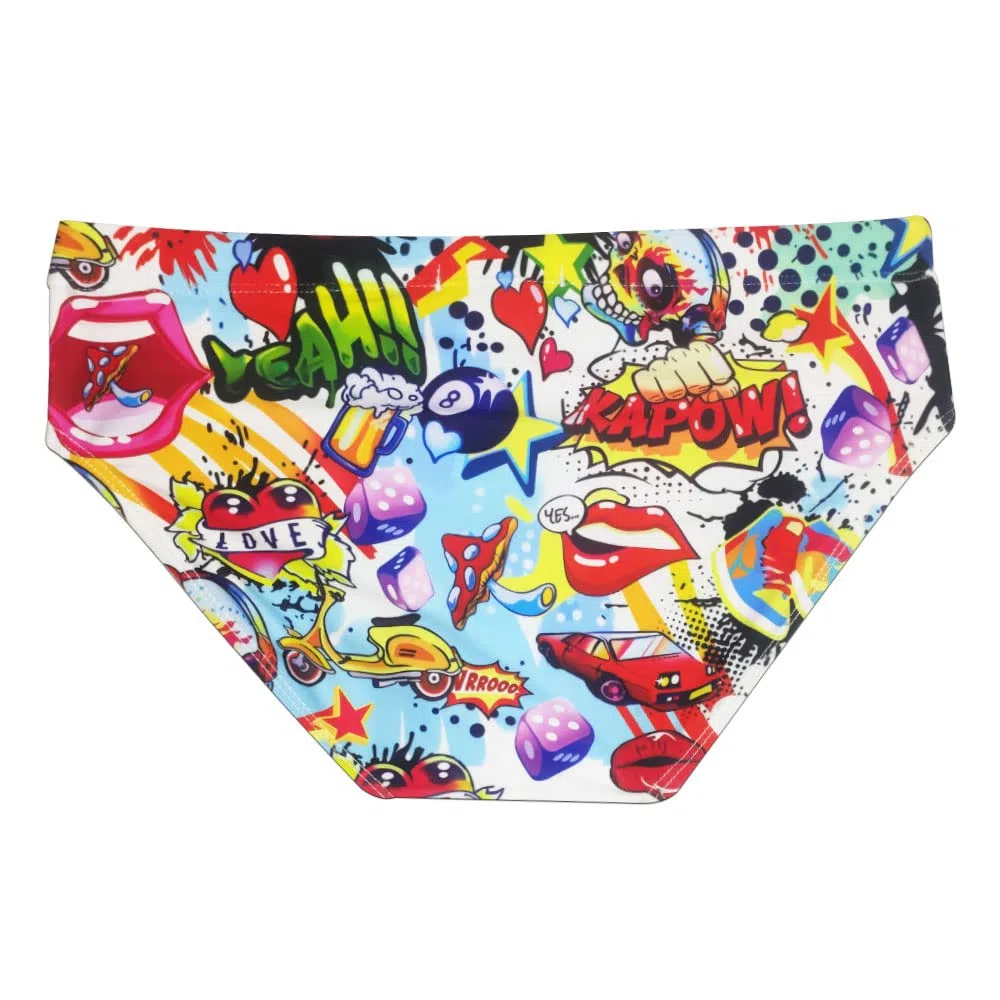 LikeJump Costume da Bagno per Uomo Slim Boxer per Nuoto Spiaggia Mare Piscina