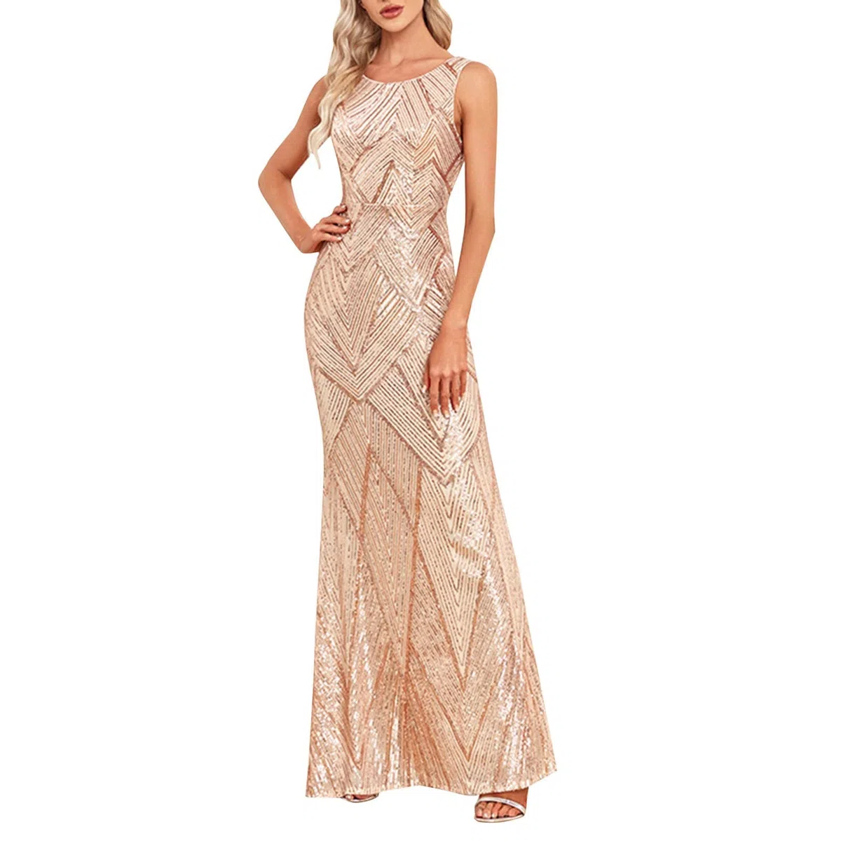 Abito Donna Elegante Ballo Festa Lunghi Y2K Vintage Senza Manica Eleganti Ballo Abiti Bella Cocktail Party Cerimonia Abito da Donna Ruffled Vestito Donna Estivo