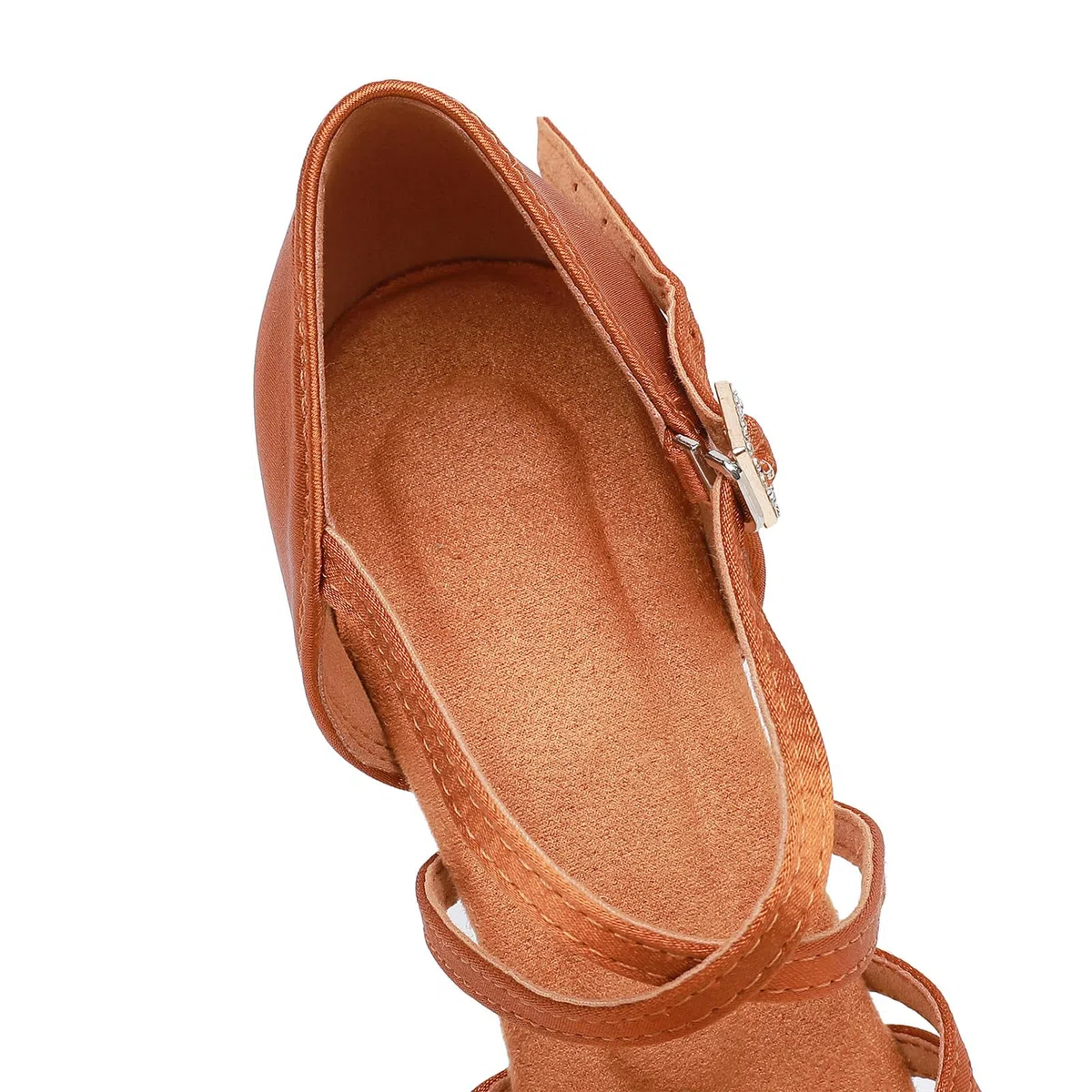 Rosefinch Scarpe da Ballo Latino per Le Donne Salsa Scarpe da Ballo Performance Professionale Nero Tacco 5/7cm, 34-43EU
