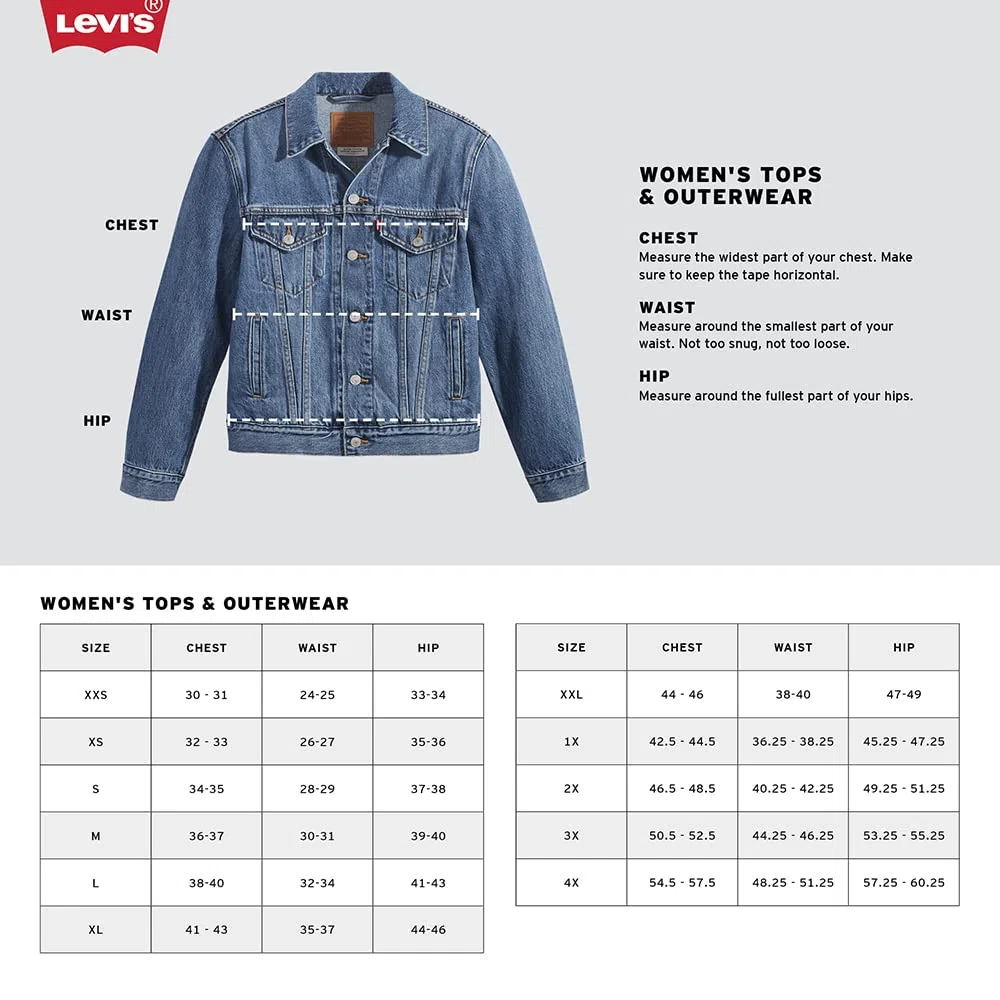 Levi's Original Trucker Giacca di jeans Donna