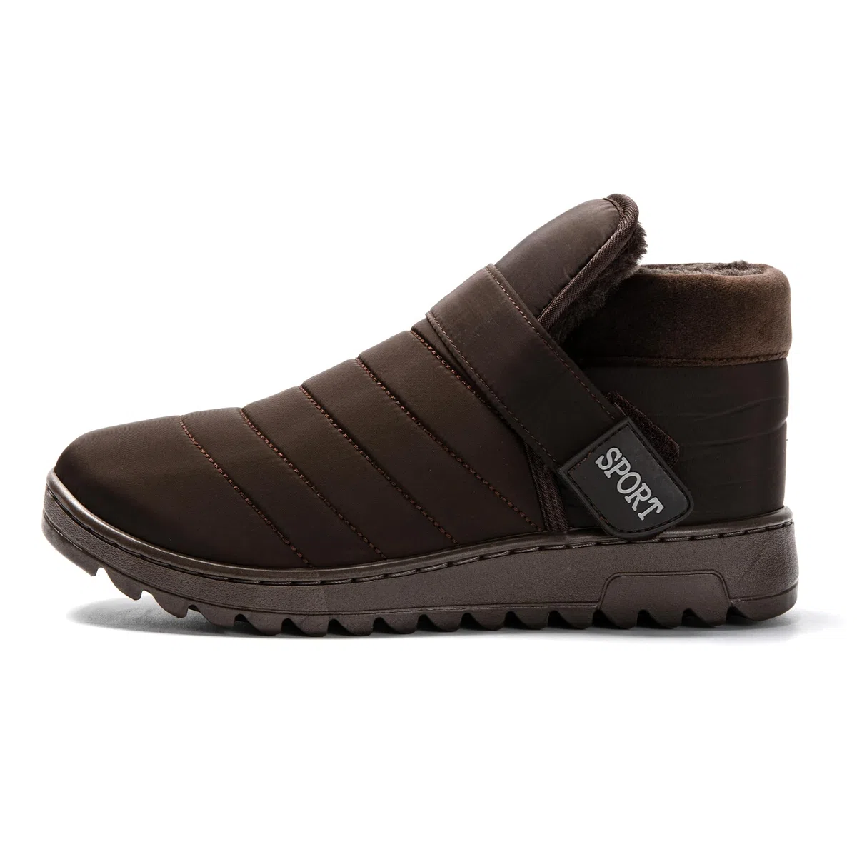 JOMIX Pantofole Stivali Invernali Uomo Ciabatte Chiuse Calde da Casa Scarpe Mocassini da Inverno Babbucce Pelose Comode
