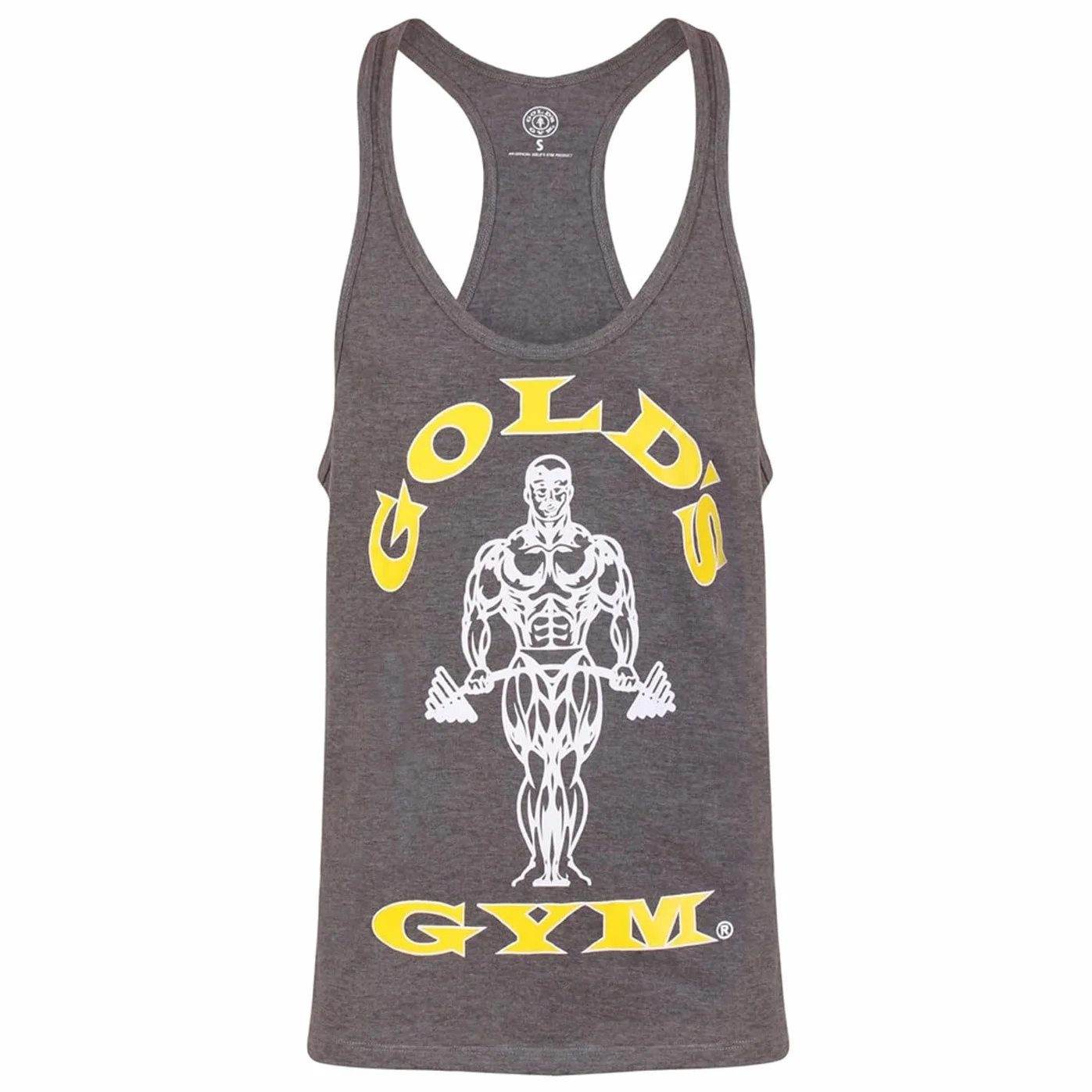 Gold's Gym Fitness Canotta Allenamento Muscolare Premium Joe Stringer Vest Vest Uomo (Pacco da 1)