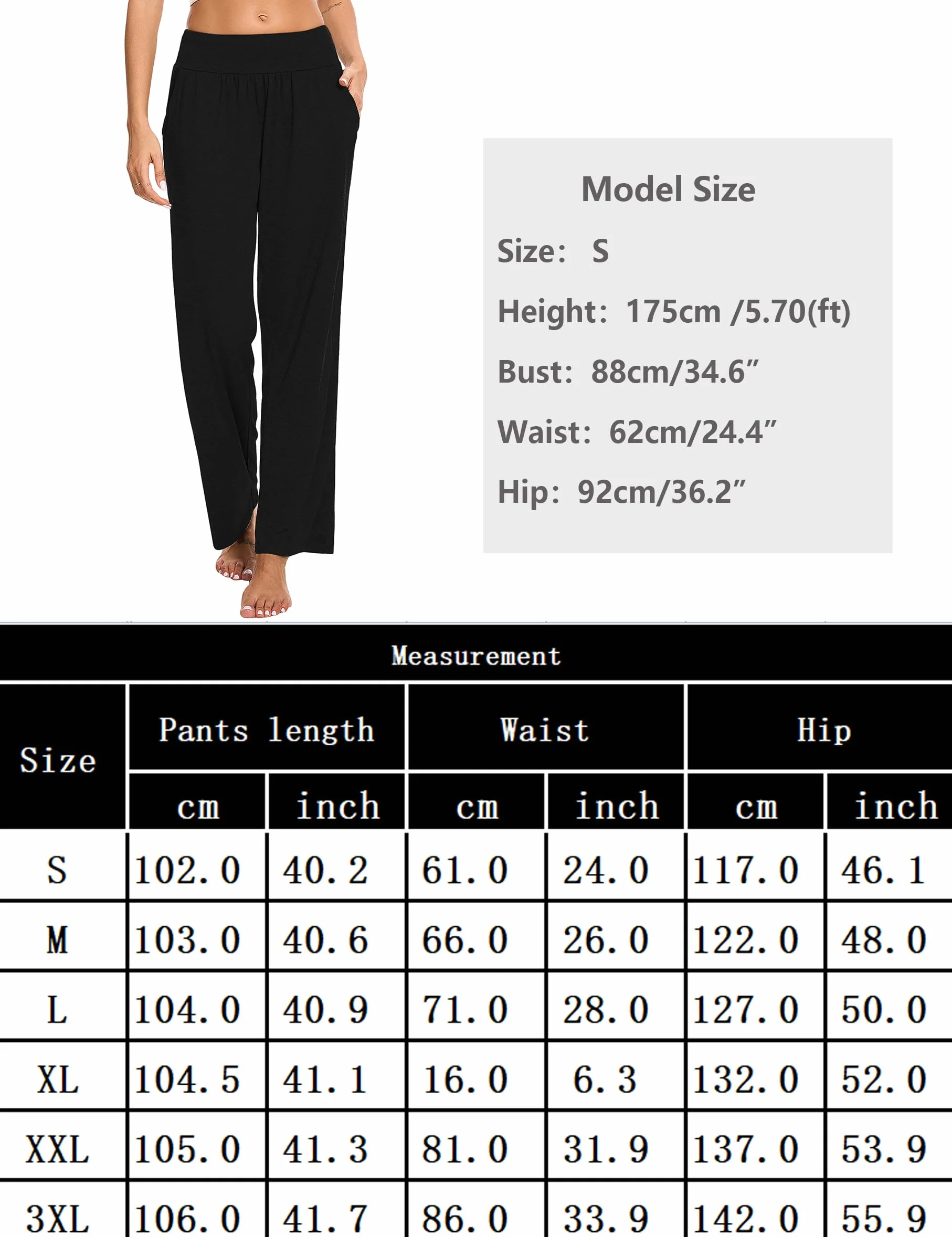 Marvmys Pantaloni Yoga Donna Pantaloni Casual Sudore Pilates Yoga in Cotone Donna Pantaloni Jogging Fitness Corsa Comodi Morbidi Eleganti S-3XL