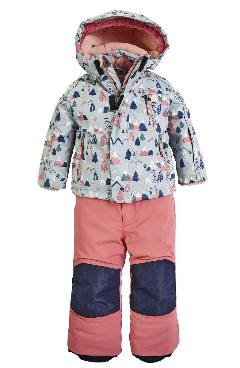 first instinct by killtec Fisw 34 Mns Jckt And Pnts Tuta da sci/tuta da neve 3 in 1 con pantaloni staccabili con cerniera e cappuccio, impermeabile Unisex - Bambini e ragazzi
