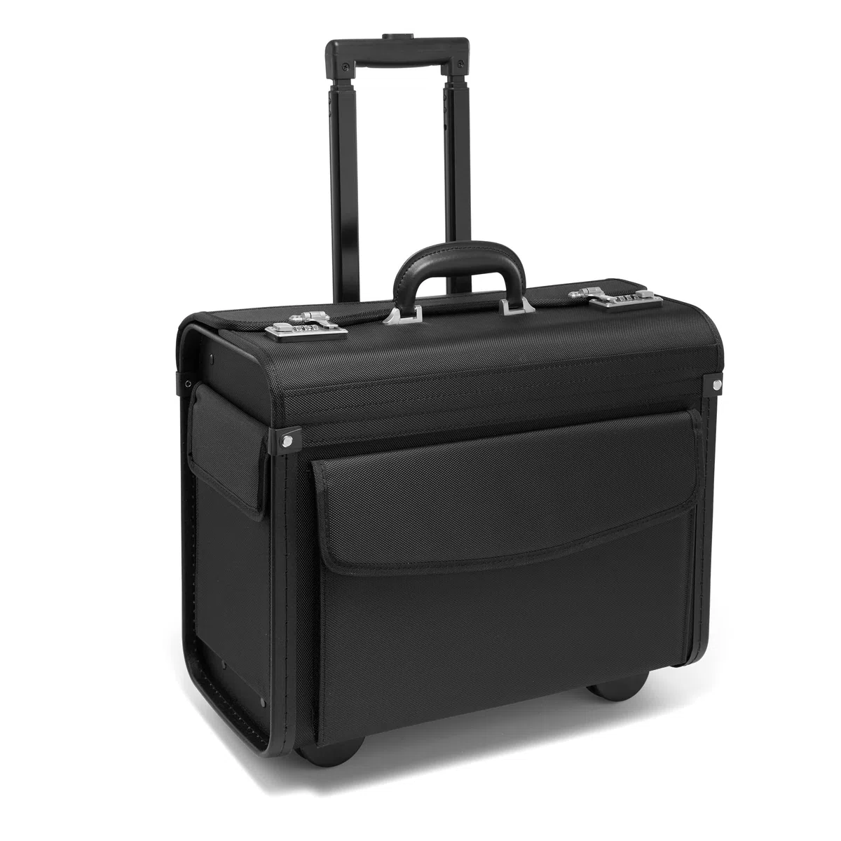 borsa pilota con rotelle - scomparto laptop 16” - nylon 1680D