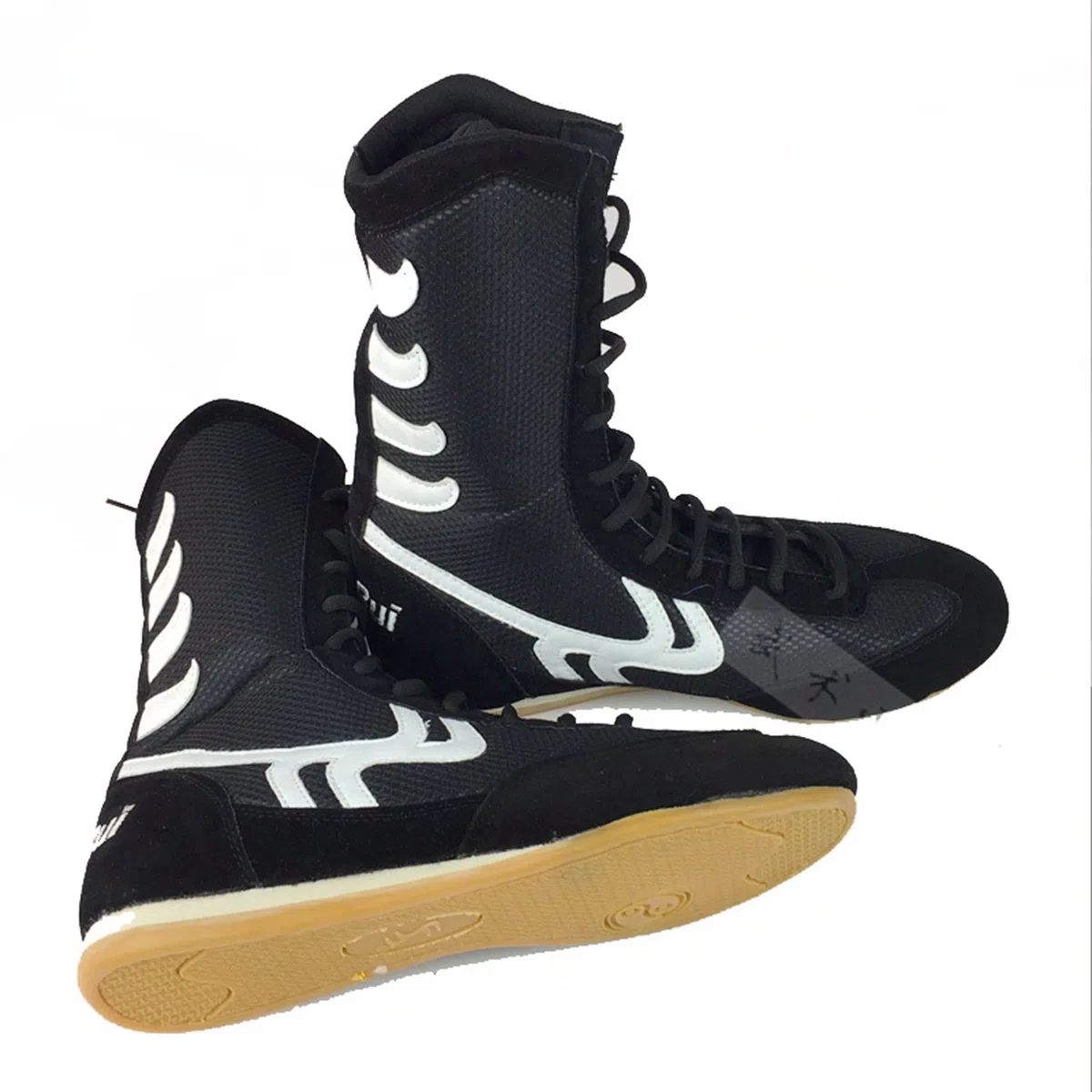 Scarpe da Jogging Stivali da Boxe Scarpe da Ginnastica in Gomma da Ginnastica da Combattimento Sport per Uomo Donna Bambini Bambini Adolescenti