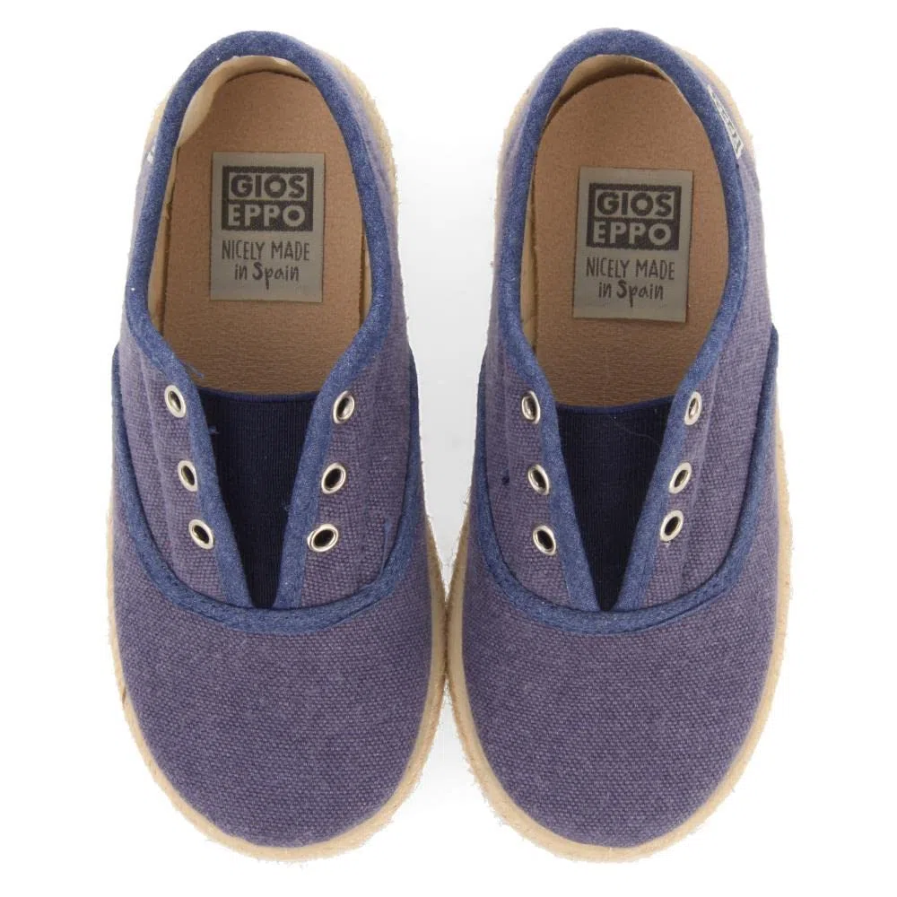 GIOSEPPO Espadrillas Grigie Tipo Oxford Bambino