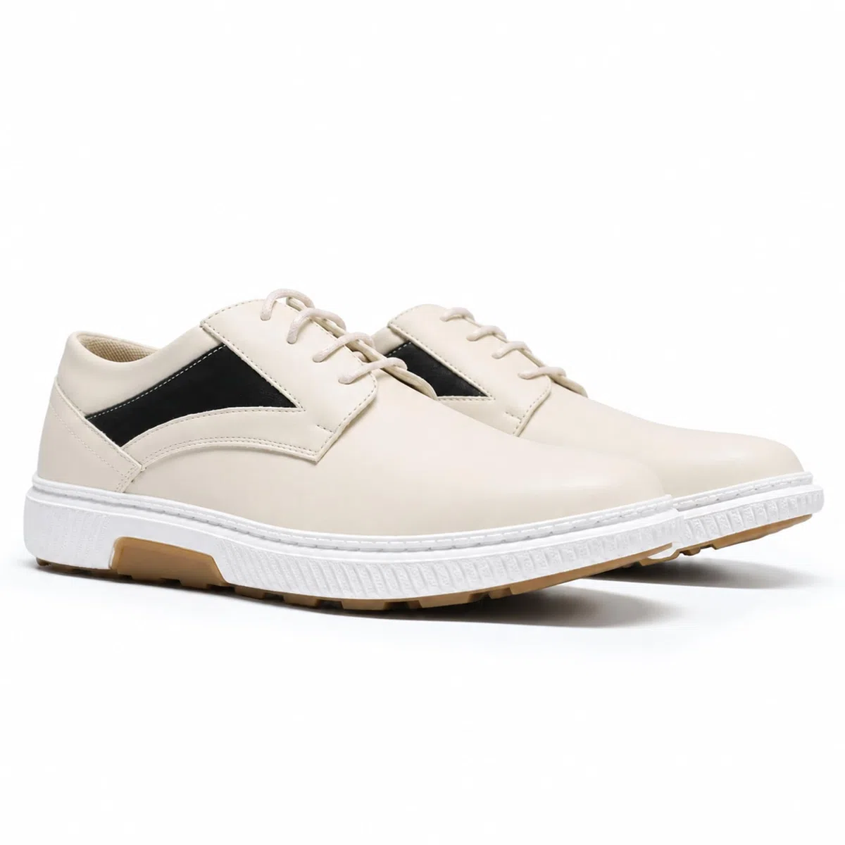 Allthemen Sneakers Uomo Casual Leggere Scarpe di Pelle Lace-Up Basse Business Shoes Oxford per L'Ufficio