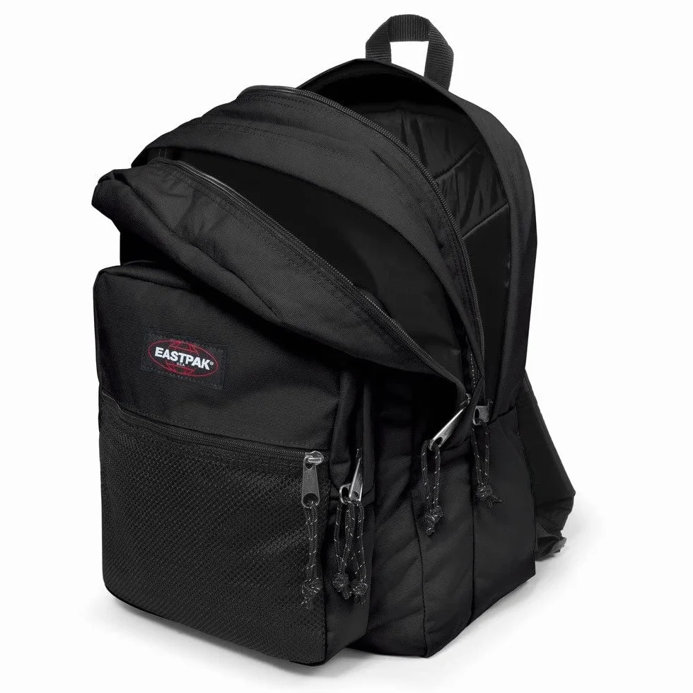 EASTPAK Pinnacle Zaino 38L (42 x 32 x 25,5 cm), zaino grande scuola e viaggio, multi-scomparto resistente con organizer e spallacci imbottiti - BLACK