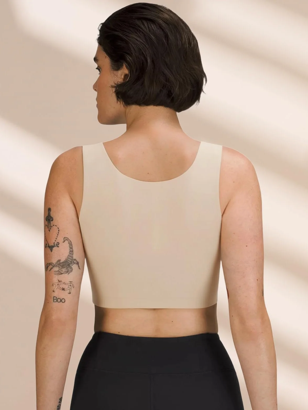 GCTBL Binder Seno per Transgender FTM Mezzo Senza Cuciture Da Donna Traspirante Chest Binder