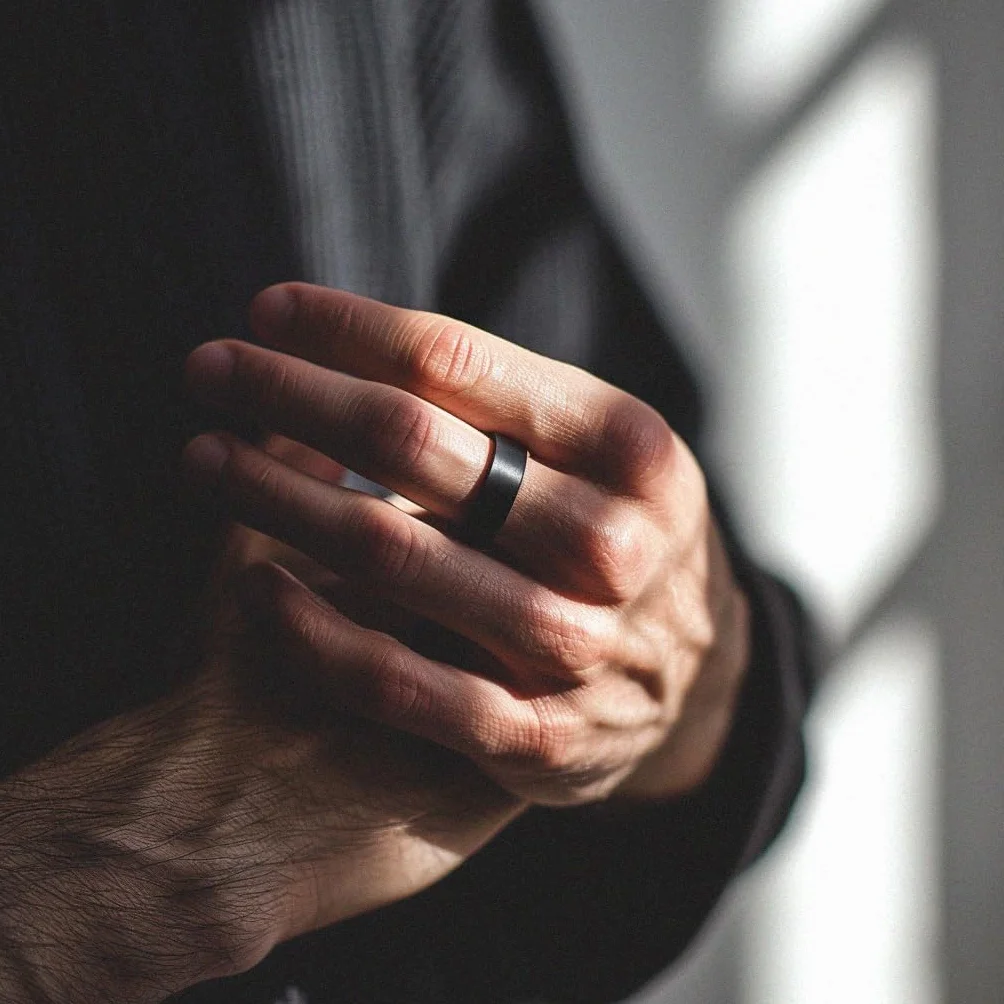 HAALE II Smart Ring - Anello Intelligente per Uomo e Donna, Compatibile con Android e iOS - Monitoraggio Salute e Attività Fitness - Elegante, Funzionale e Innovativo