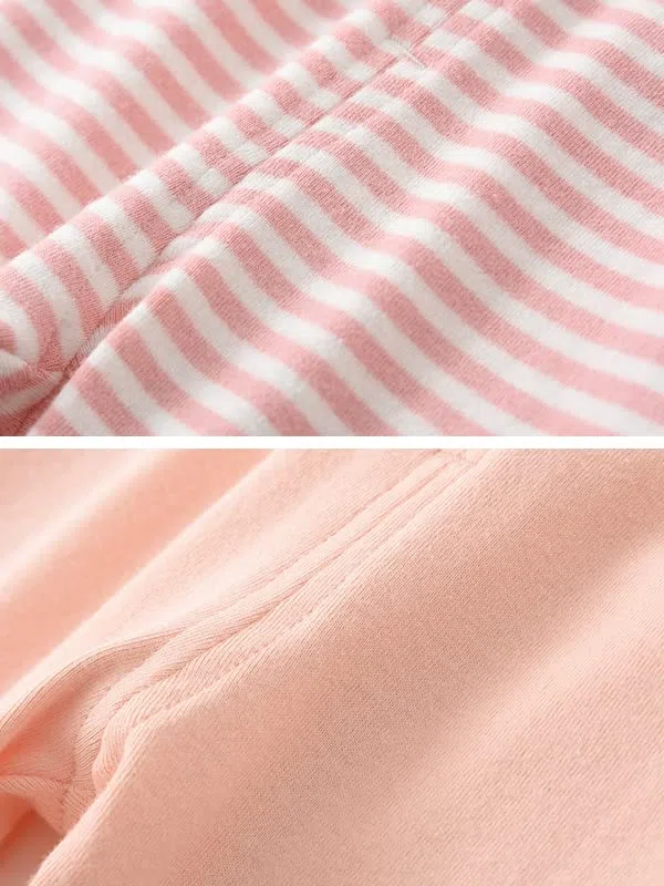 Pantaloni unisex con piedini per neonati e bambine da 0 a 12 mesi