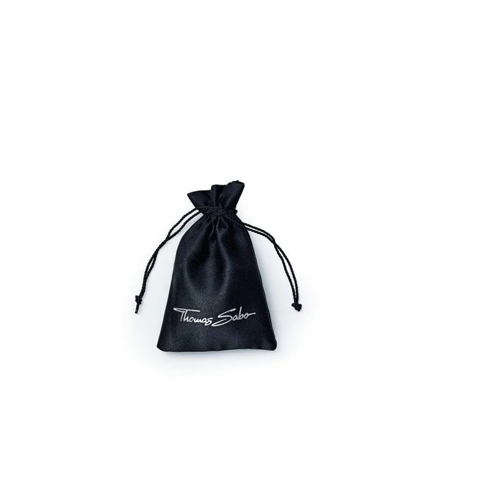 THOMAS SABO Ciondolo da donna a forma di quadrifoglio, in argento sterling 925, 0884-001-12