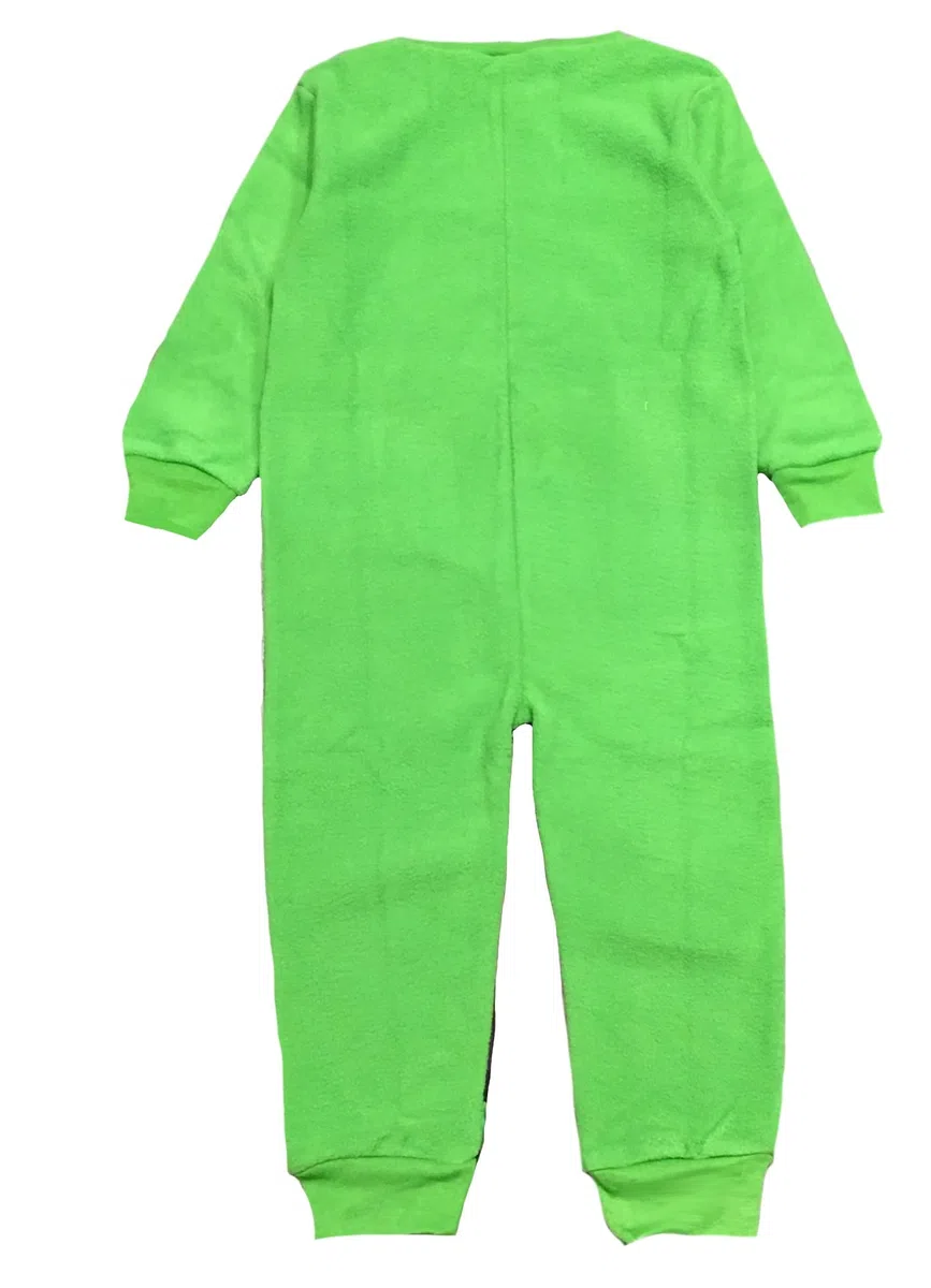 Marvel Incredible Hulk - Tutina in pile per bambini, colore: verde, 2-6 anni