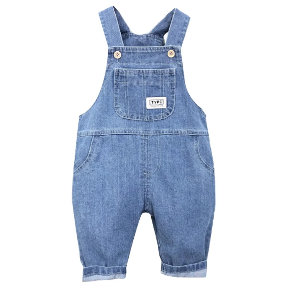 Salopette Bambino Bimbo Overalls Tutina di Jeans Tuta Senza Maniche in Denim Blu Pagliaccetto Rompers Neonato Bebé Salopette da Lavoro Jumpsuit Pantaloni per Bambine 0-3 Anni