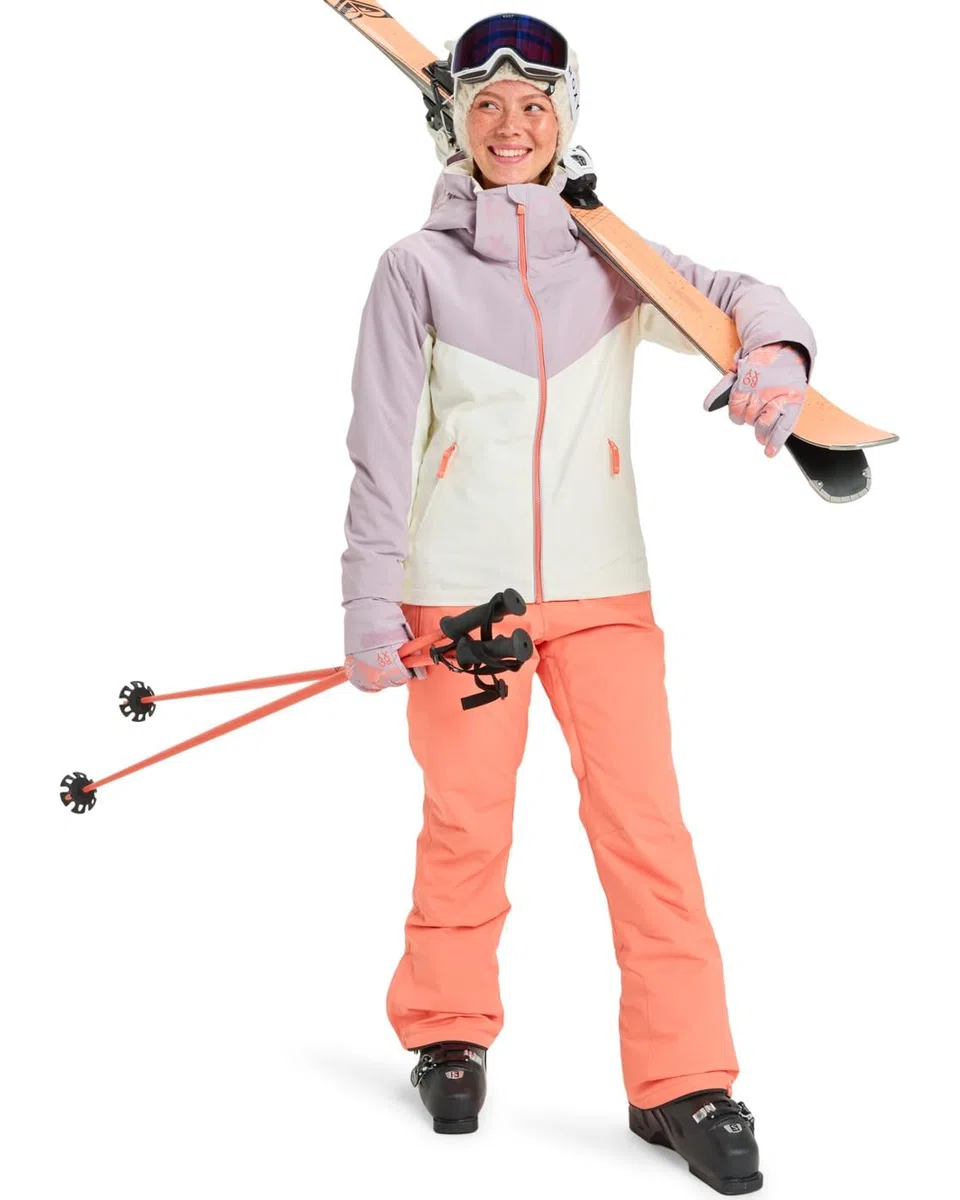 Roxy Free Jet Block Jacket Gilet Donna (Pacco da 1)