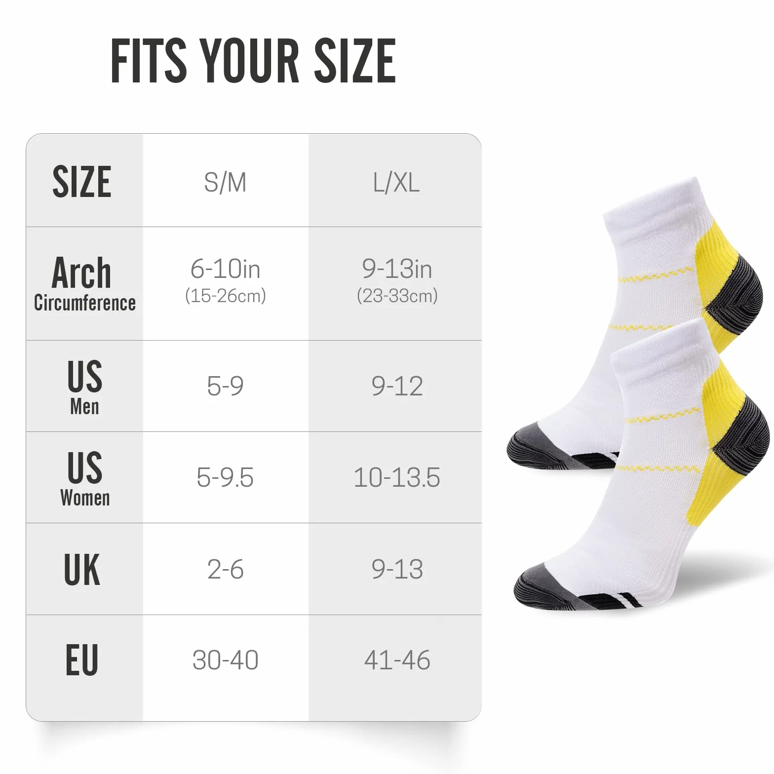 Meowoo 8 Paia Calze a Compressione per Uomo e Donna Ideale per Corridori, Gonfiore e Supporto per Arco Plantare, Low Cut Running Calze a Compressione