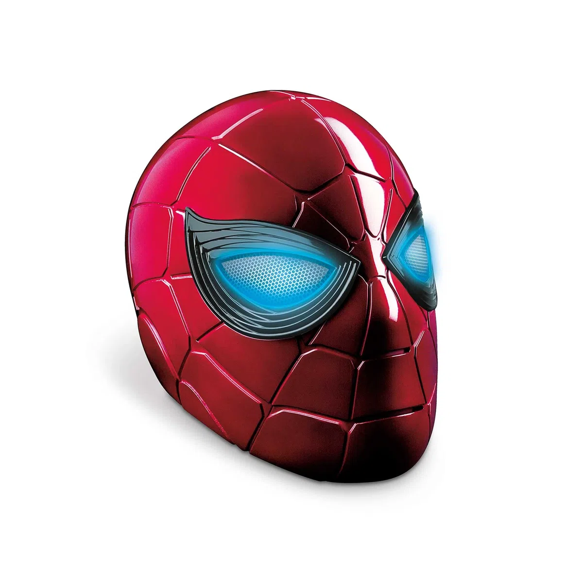 Hasbro Marvel Legends Series - Casco Elettronico Iron Spider di Spider-Man, con Occhi Che Si Illuminano, 6 Impostazioni di Luce e vestibilità Regolabile
