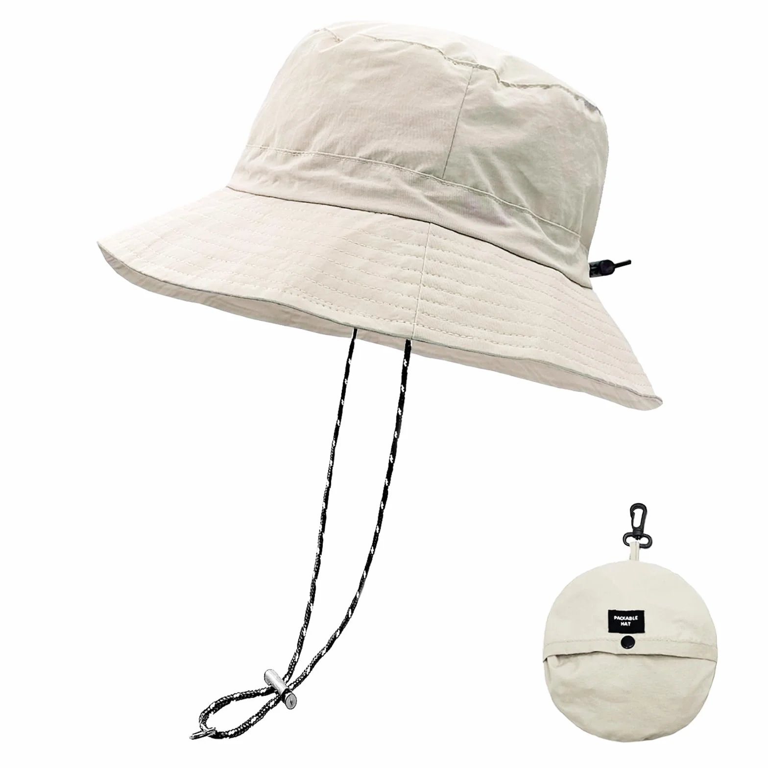 Cappello da Pescatore Sole Donna Uomo Pieghevole Cappelli Estivo Impermeabile Safari per Pesca Esterno