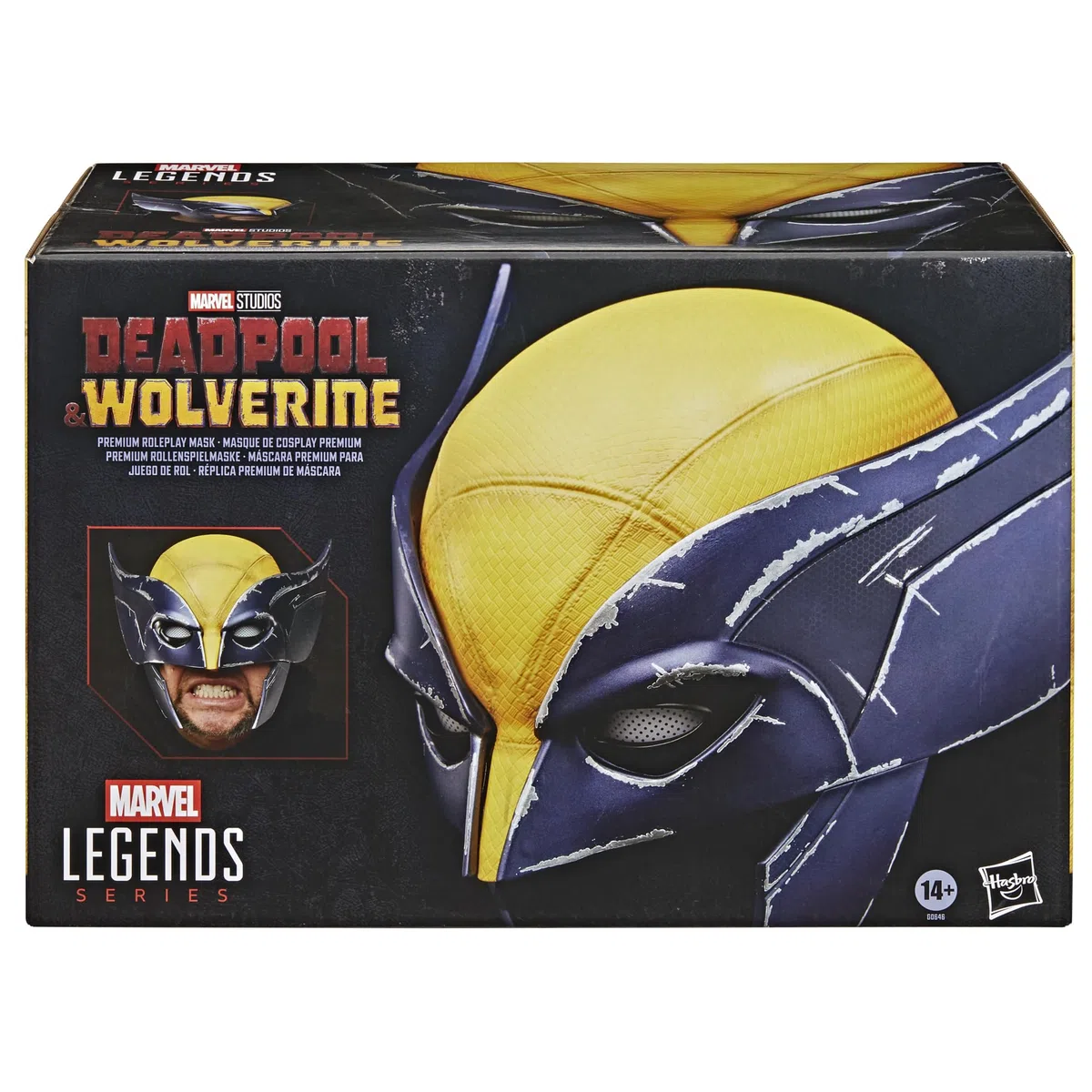 Hasbro Marvel Legend Series, maschera per roleplay premium di Wolverine