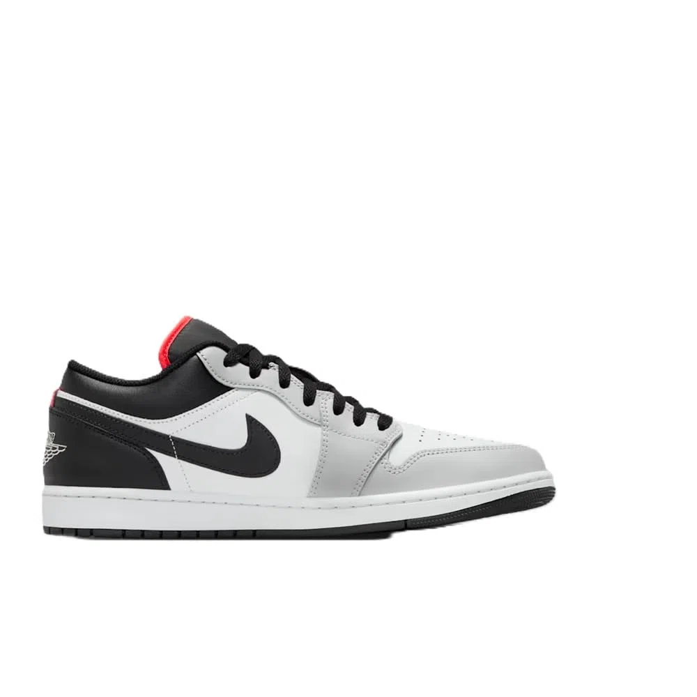Air Jordan 1 Low Scarpe Uomo (Neutral Grey/Summit White/Infrared 23/Nero)